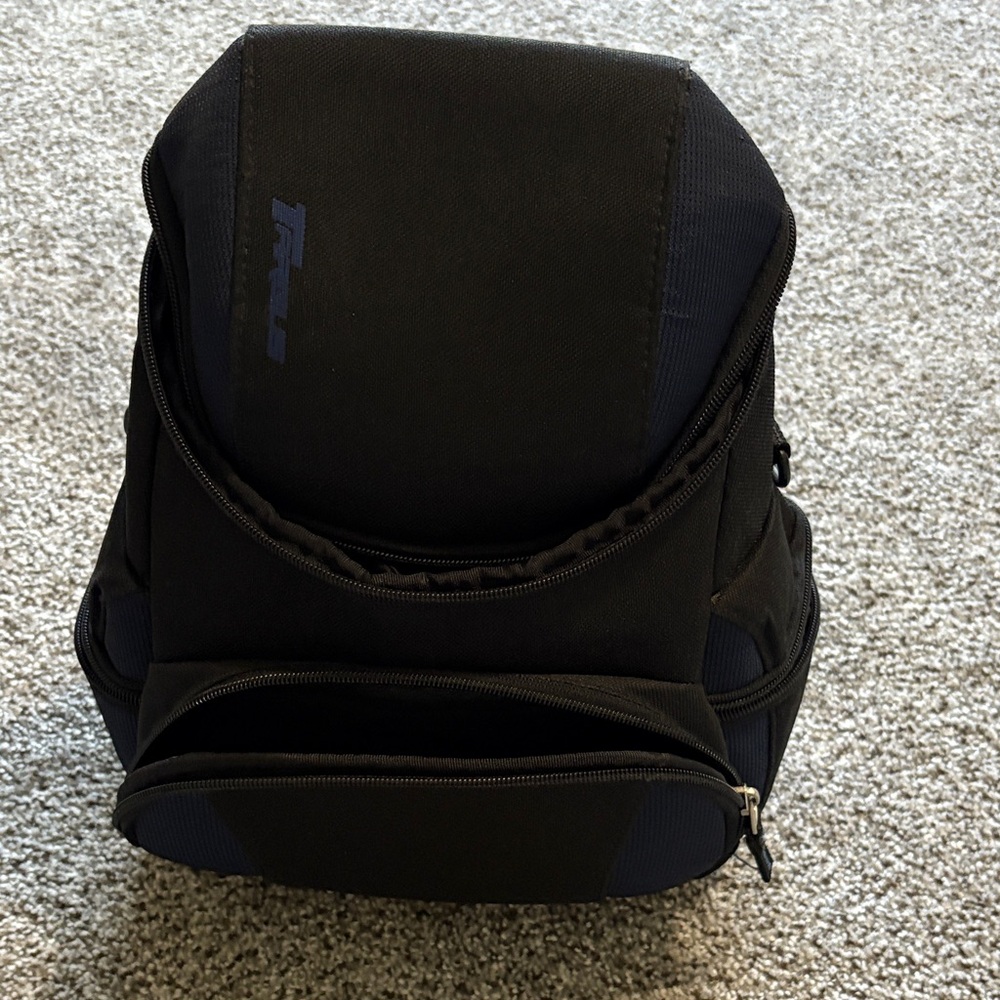 Targus Black Backpack with Gray Accents